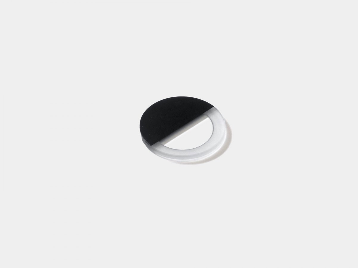 Крышка черная SWG с эффектом wall washer для светильника AL-DL0472-3-WW, CV-0472-BL