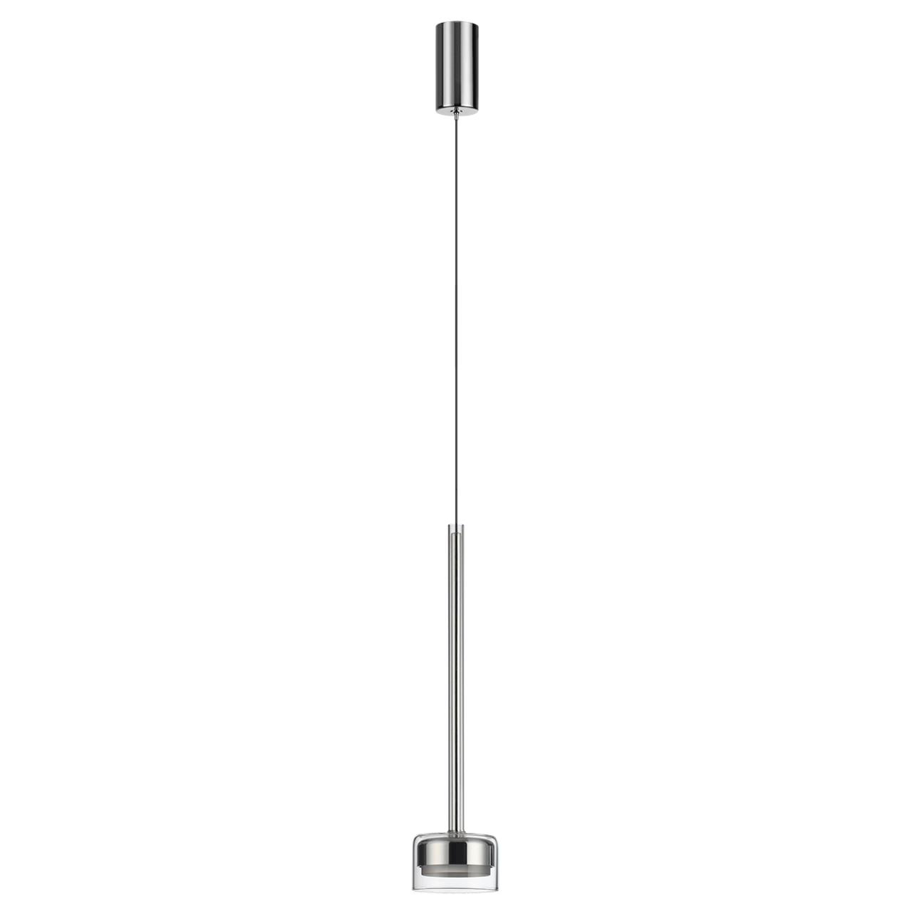 Светильник хром/ прозрачное стекло/металл IP20 LED 10W 3000K 220V LASLO HIGHTECH, арт. 7151/10L