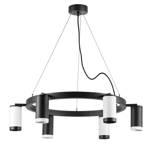 Люстра подвесная Rullo, черный Lightstar LR01637336376