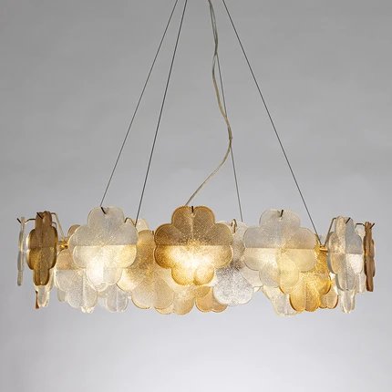 фото Подвесная люстра ARTE LAMP MALLIKA A4077SP-10GO