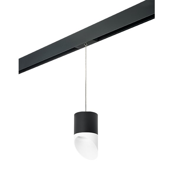 Комплект со светильником Rullo для трека PRO Rullo, черный Lightstar PRORP348786