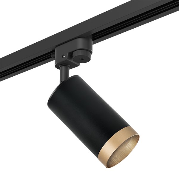 Комплект со светильником Rullo, черный Lightstar R1T43740