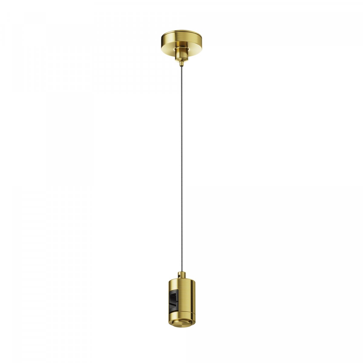 Подвес тросовый Hang одинарный Flarity латунь Maytoni Technical TRA157SW-S1-BS