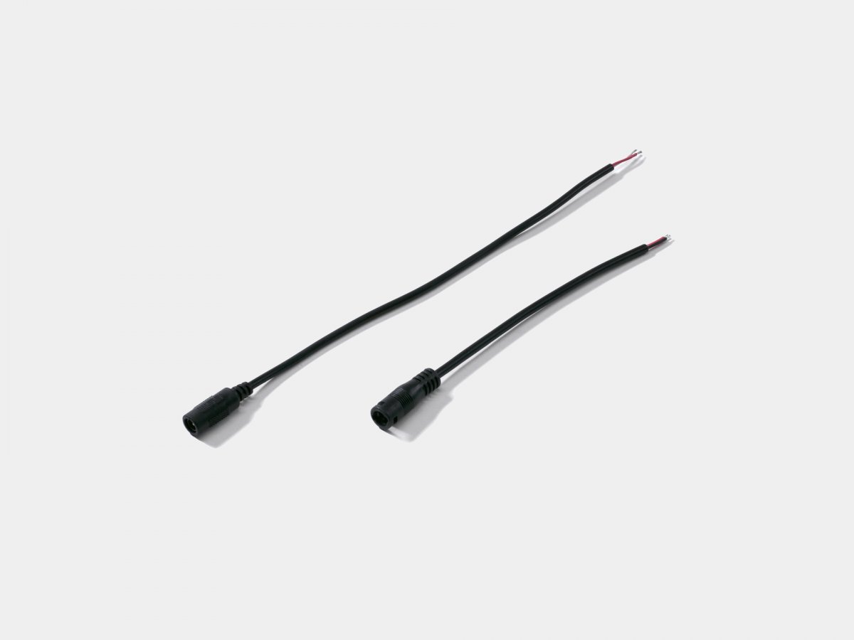 Коннектор выводной SWG DC-MONO-2PIN-L150-F (JACK 5.5, LOCK) НОВЫЙ АРТИКУЛ - 12028!