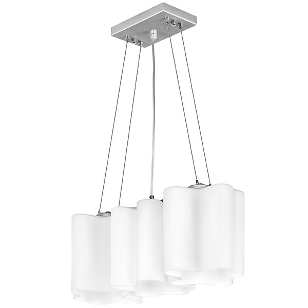 Люстра подвесная Nubi, матовый хром Lightstar 802130