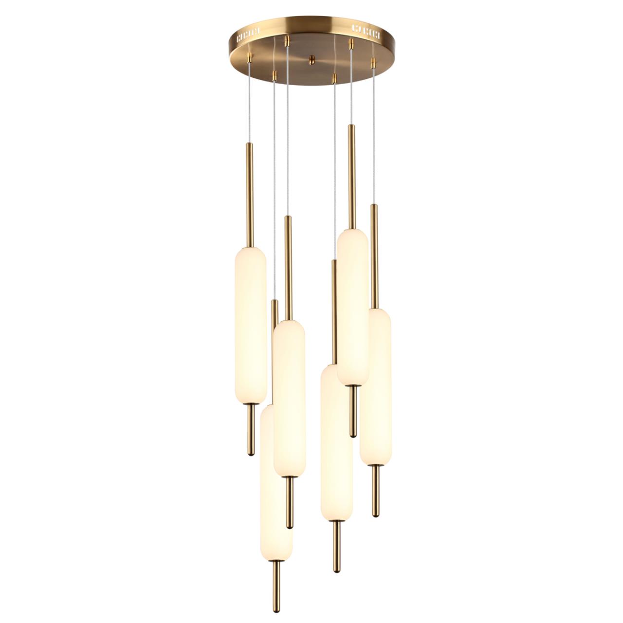 Бронзовый/белый Подвес LED 72W REEDS PENDANT, арт. 4794/72L