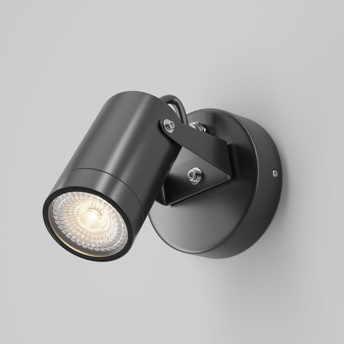 Уличный настенный светильник Maytoni Outdoor Scope O025WL-01B, черный