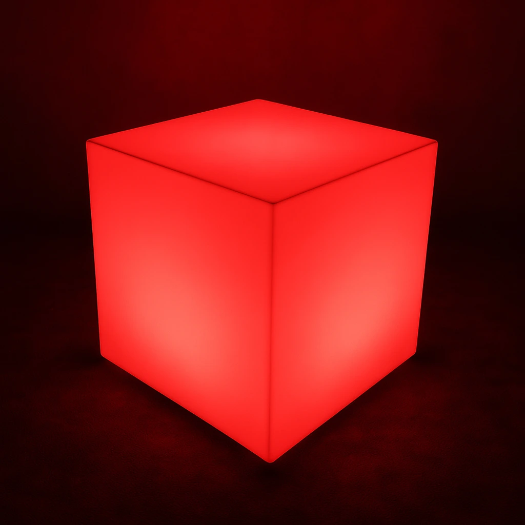 Аренда светящегося кофейного стола Cubo H40 на сутки