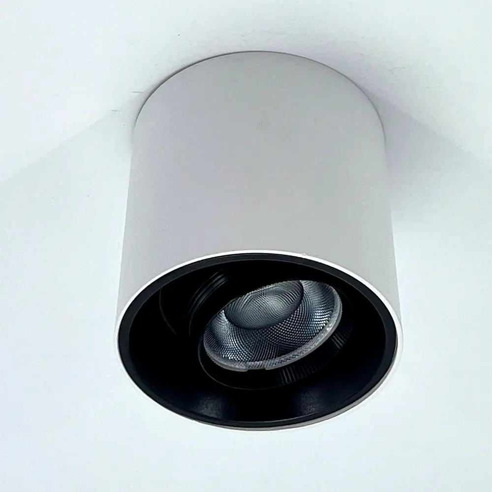 Свет-к LED COB повор.(WC1415)15W 4000К IP20 36° d90*90mm, бело-че WO