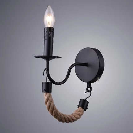 фото Бра Arte Lamp MARSIGLIA A8956AP-1BK