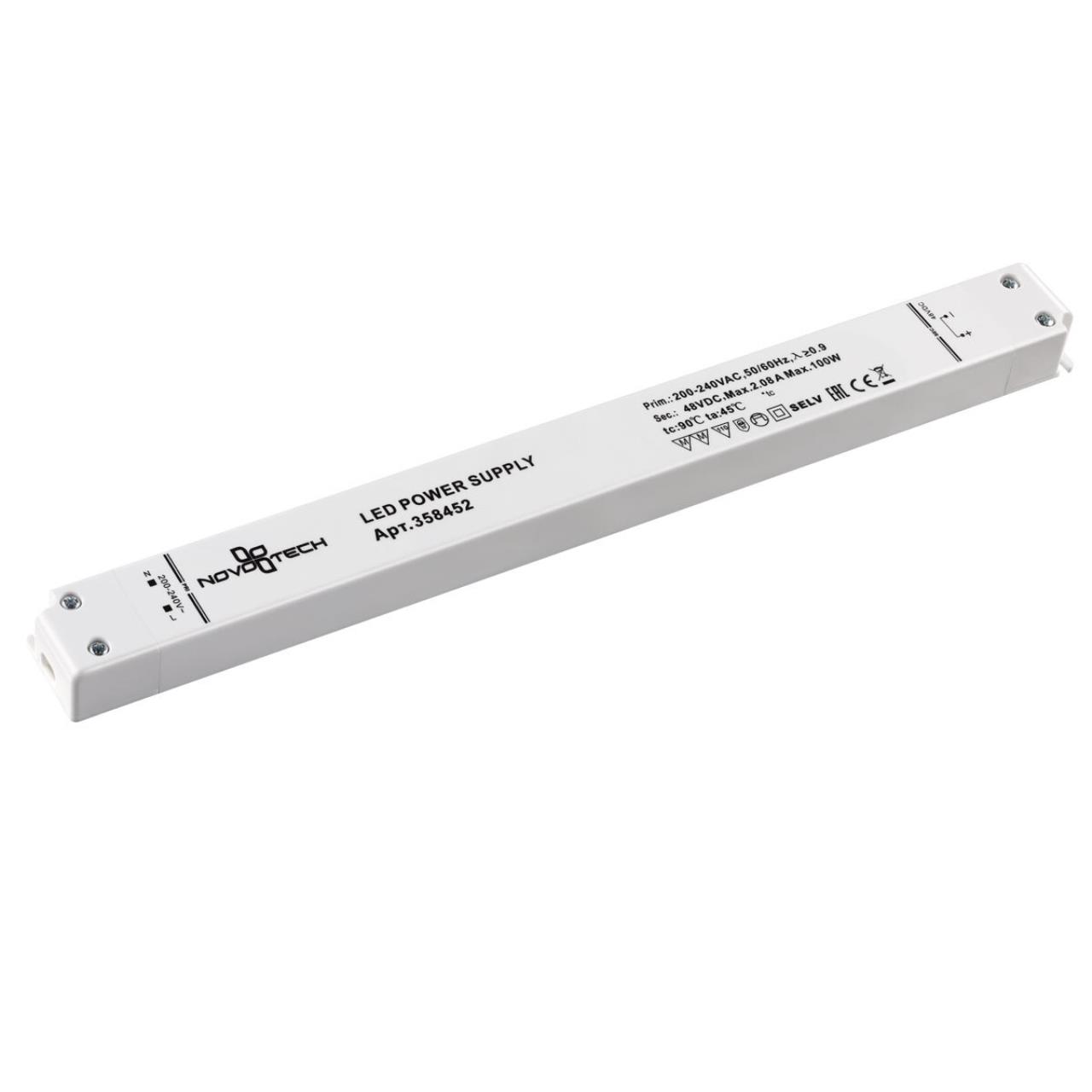 Драйвер 100Вт 48В IP20 DRIVE, арт. 358452