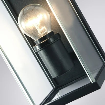 фото Уличный настенный светильник Arte Lamp POT A1631AL-1BK
