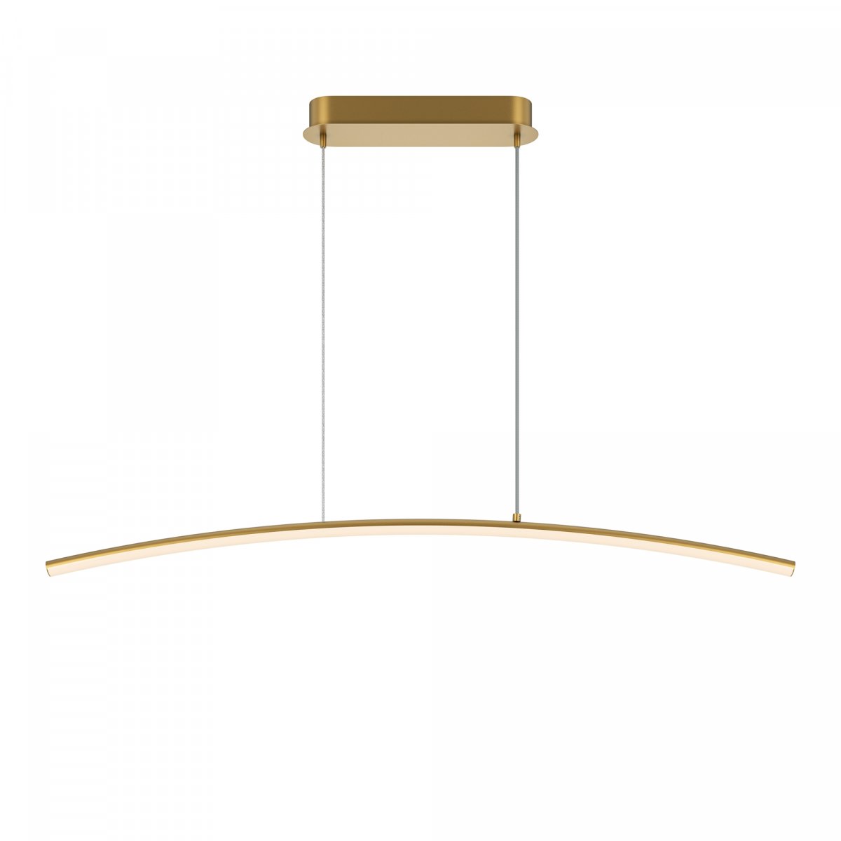 Подвесной светильник Maytoni Curve MOD243PL-L18BSK, латунь
