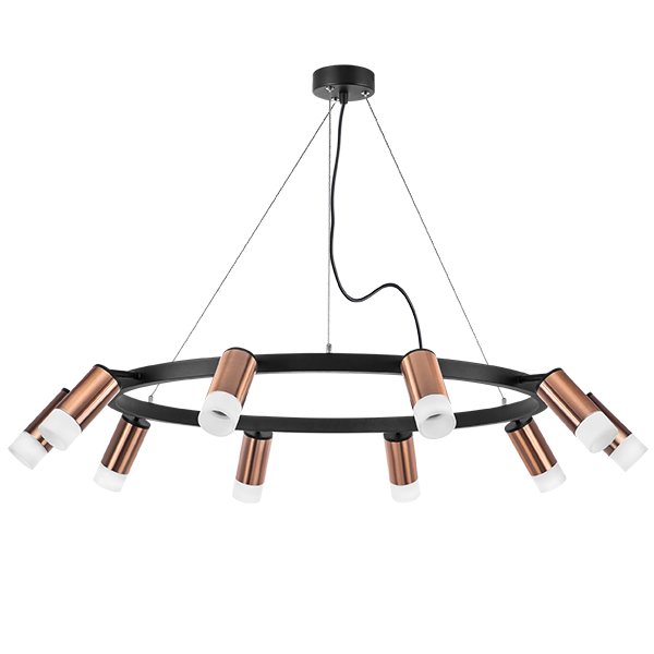 фото Люстра подвесная Rullo, черный Lightstar LR0203001