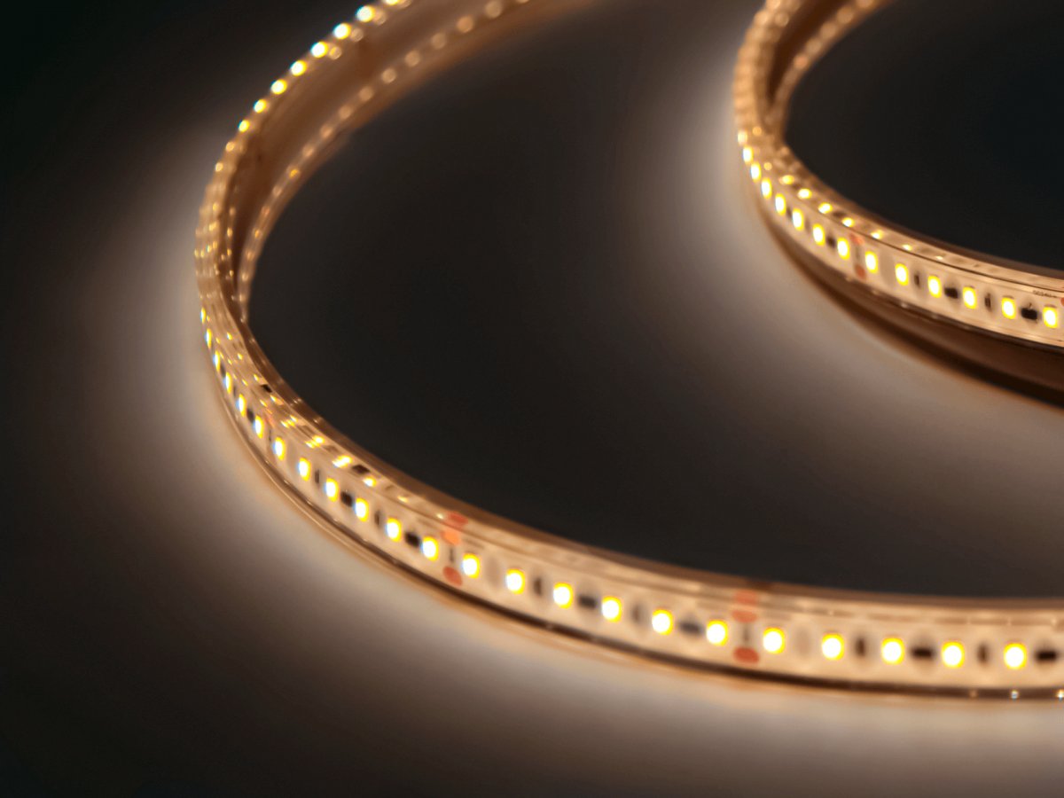 Лента SWG TPU для бассейна, SMD2835, 9,6W/m, 120 led/m, 24V, 3000K, IP68, 10М/кат, 5комп.заглушек на кат, катушка 10 м