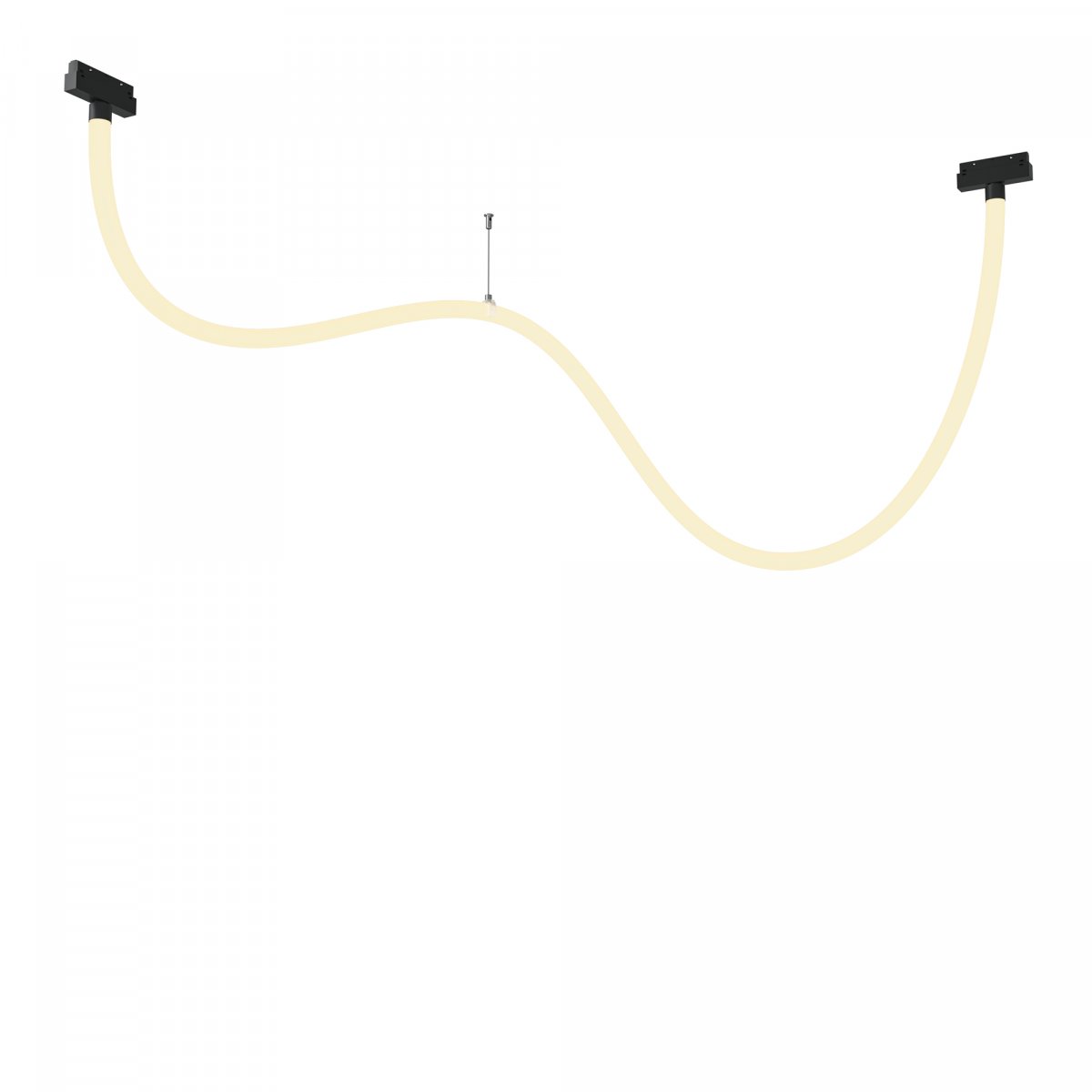Трековый подвесной светильник Maytoni Technical Tau TR101-2-50W3K-B, черный