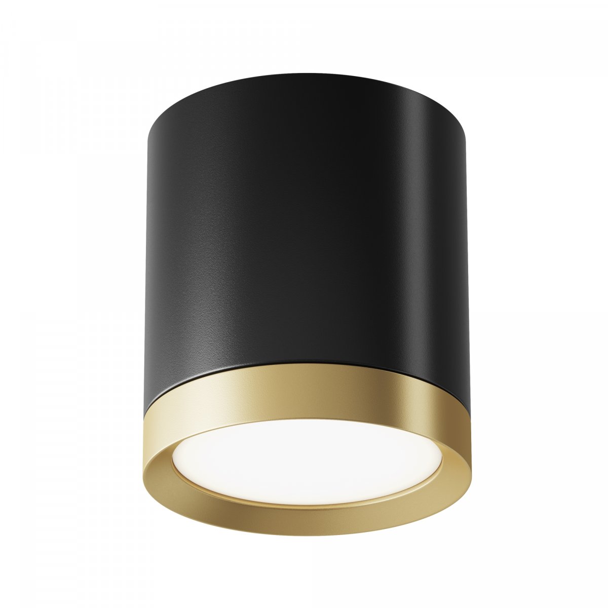 Потолочный светильник Maytoni Technical Hoop C086CM-GX53-MRD-BG, черный с золотом