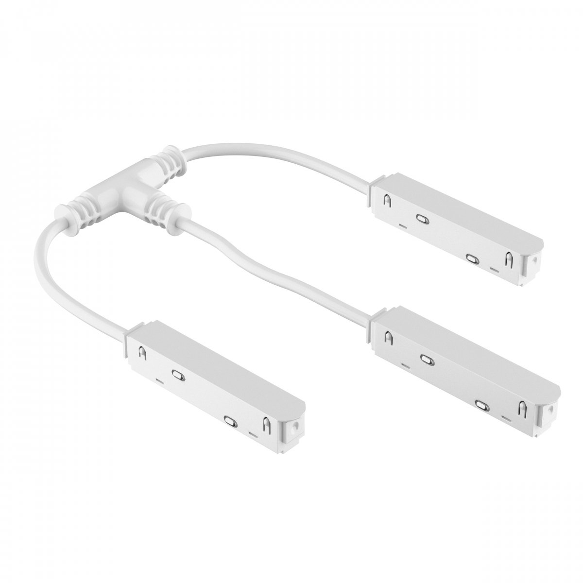 Токопроводящий Т-образный соединитель UNO 48V Uno, белый Lightstar 509293W