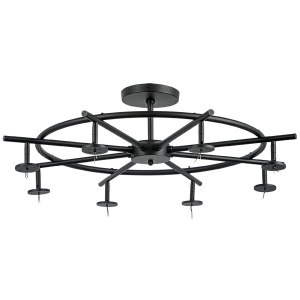 Крепление потолочное круглое для 21443х Rullo, черный Lightstar 571718