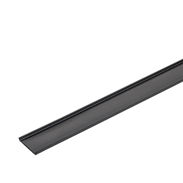 Экран декоративный для трека PRO 220V, 1 метр Teta, матовый черный Lightstar 505217