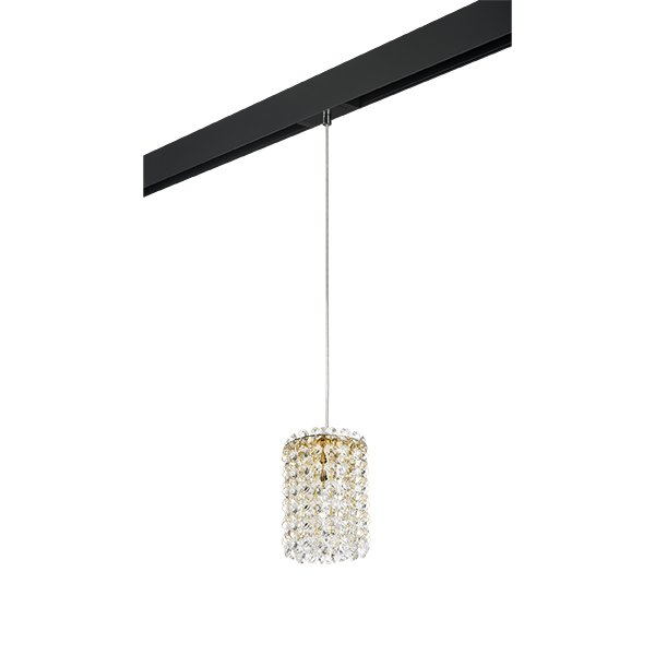 Комплект с подвесом Cristallo для трека PRO Cristallo, золото Lightstar PRO795312