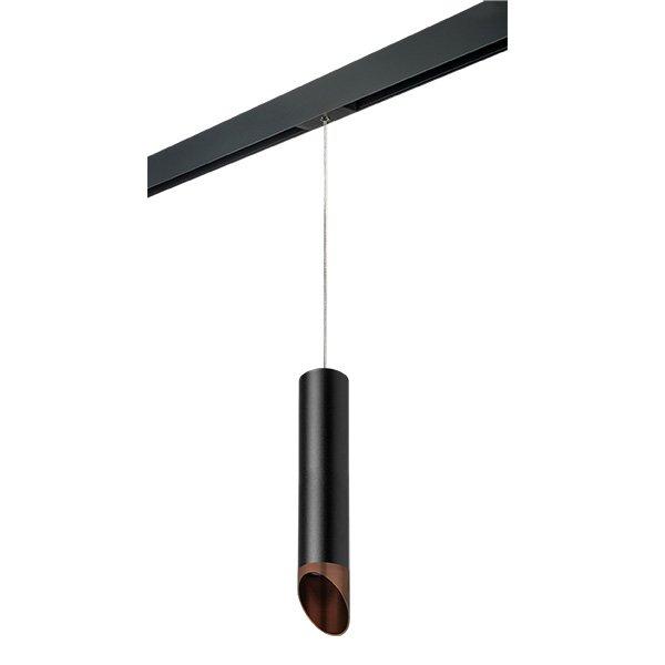 Комплект со светильником Rullo для трека PRO Rullo, черный Lightstar PRORP497130