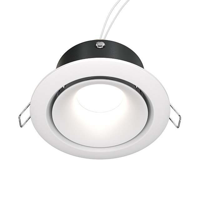 Встраиваемый светильник Maytoni Technical Yin DL030-2-01W, белый