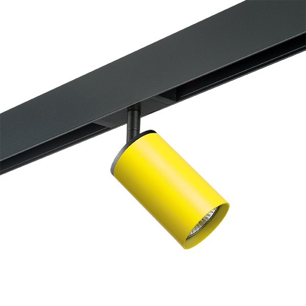Комплект со светильником Rullo для трека PRO Rullo, черный Lightstar PRO433