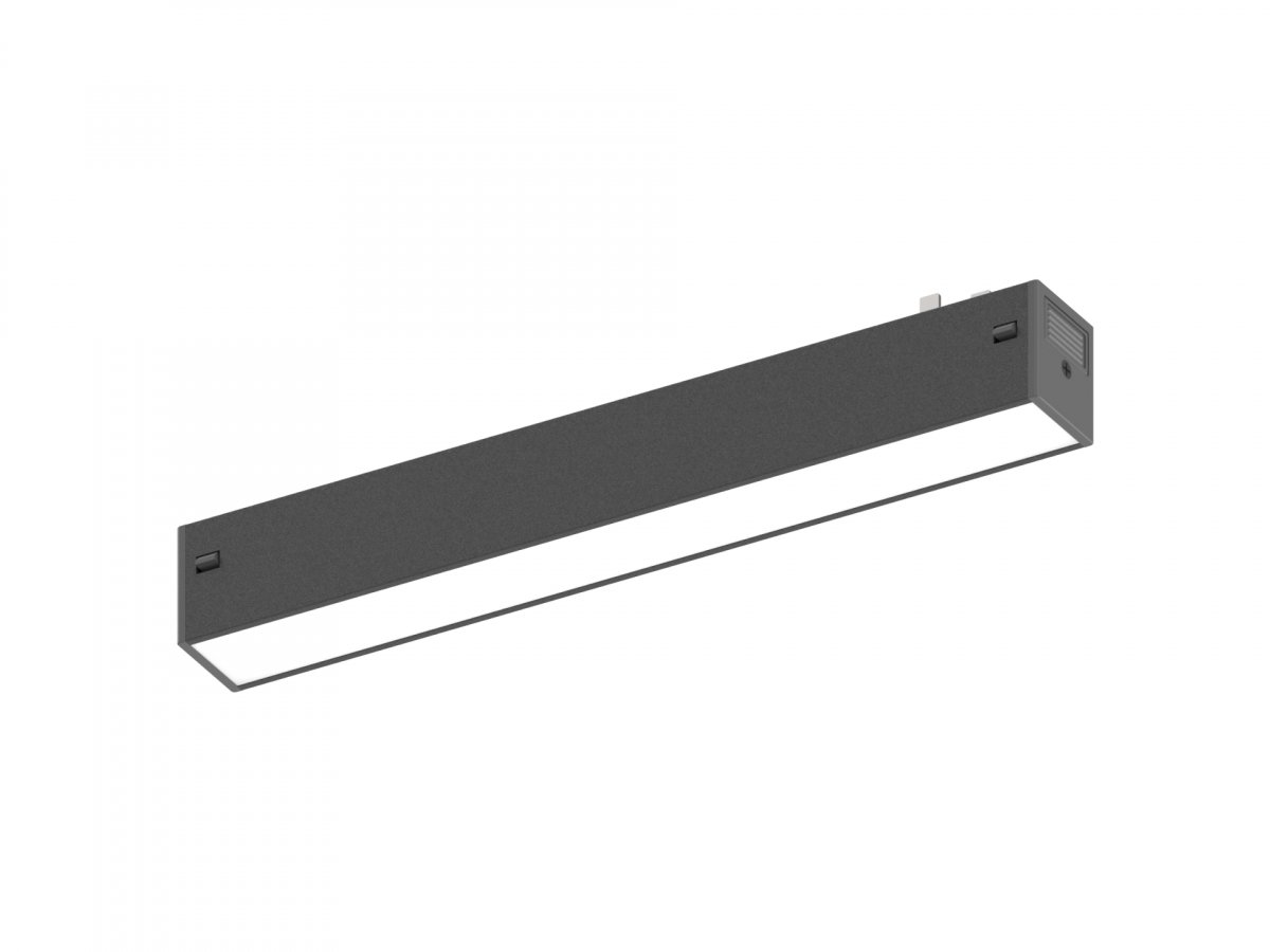 Светильник SWG BASE линейный матовый, черный, 12Вт, switch CCT 2700-6500К, 112°, Д257*Ш25.5*В31