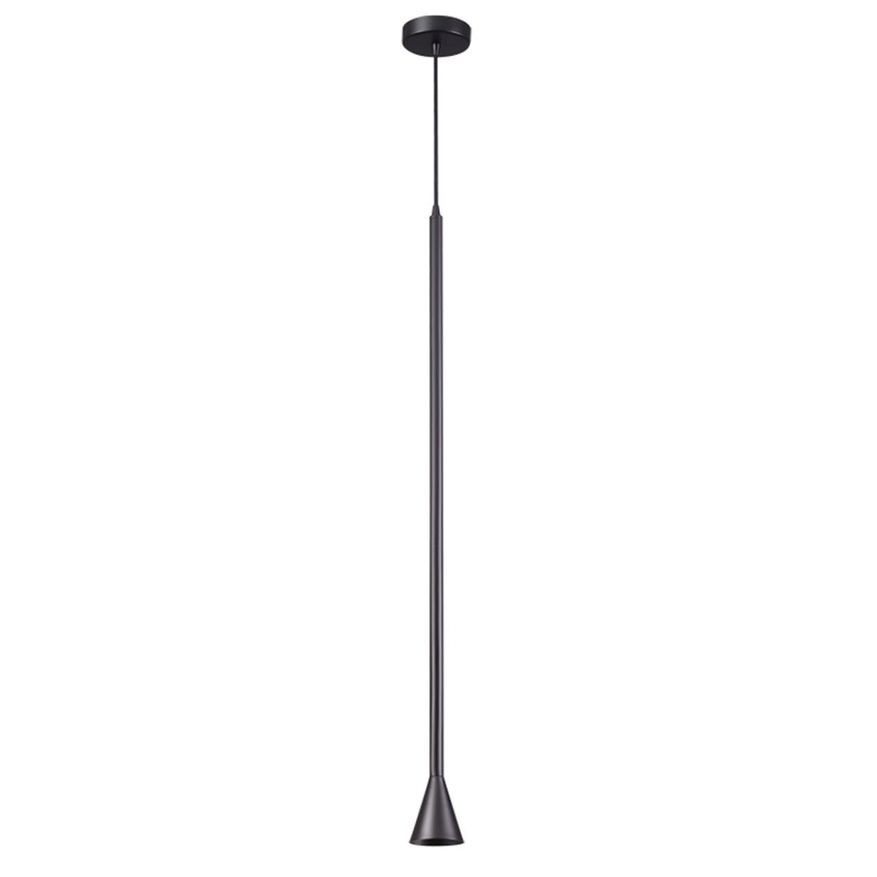 Черный/металл Подвесной светильник LED GU10 7W 220V PIPA HIGHTECH, арт. 3884/1B
