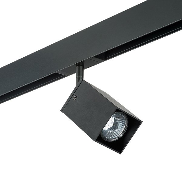Комплект со светильником Rullo для трека PRO Rullo, черный Lightstar PRO216337