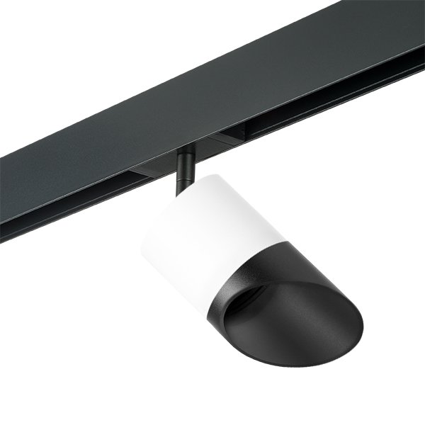 Комплект со светильником Rullo для трека PRO Rullo, черный Lightstar PRO348687