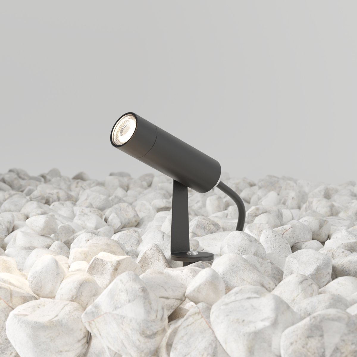 Ландшафтный светильник Maytoni Outdoor Bern O050FL-L2GF3K, графит