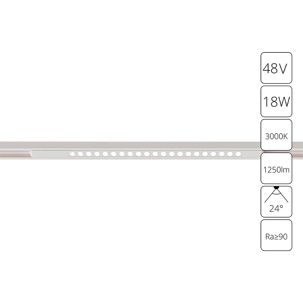 Магнитный трековый светильник Arte Lamp OPTIMA A7287PL-1WH