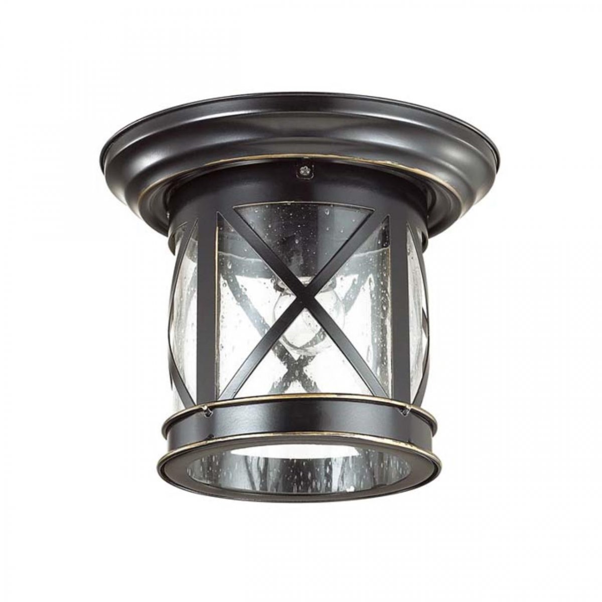 Уличный потолочный светильник, черный Odeon Light SATION, арт. 4045/1C