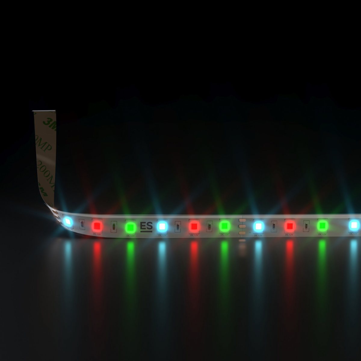 Светодиодная лента 12 В 14,4 Вт/м 60 Led/м 5050 IP65, RGB, 5 м