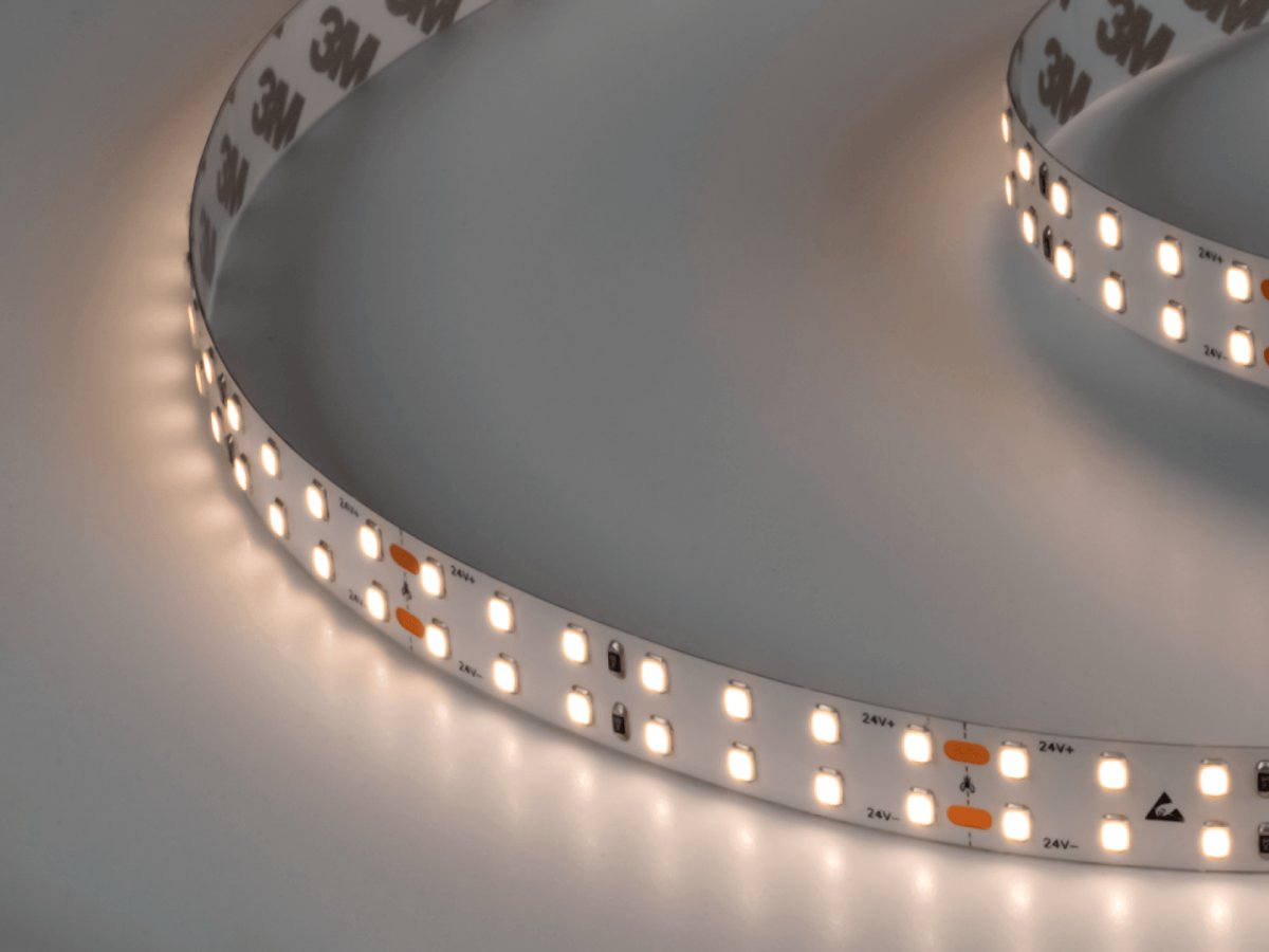 Лента светодиодная SWG 2x DSG 2835 DW 196L-V24-IP33, 4000 K, 980 LED, 18W/m, 5000*15*2 mm, катушка 5 м