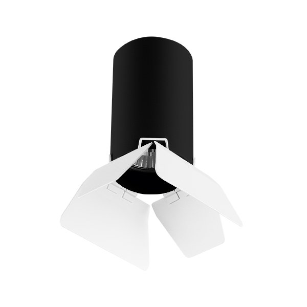 Комплект со светильником Rullo, черный Lightstar R437436