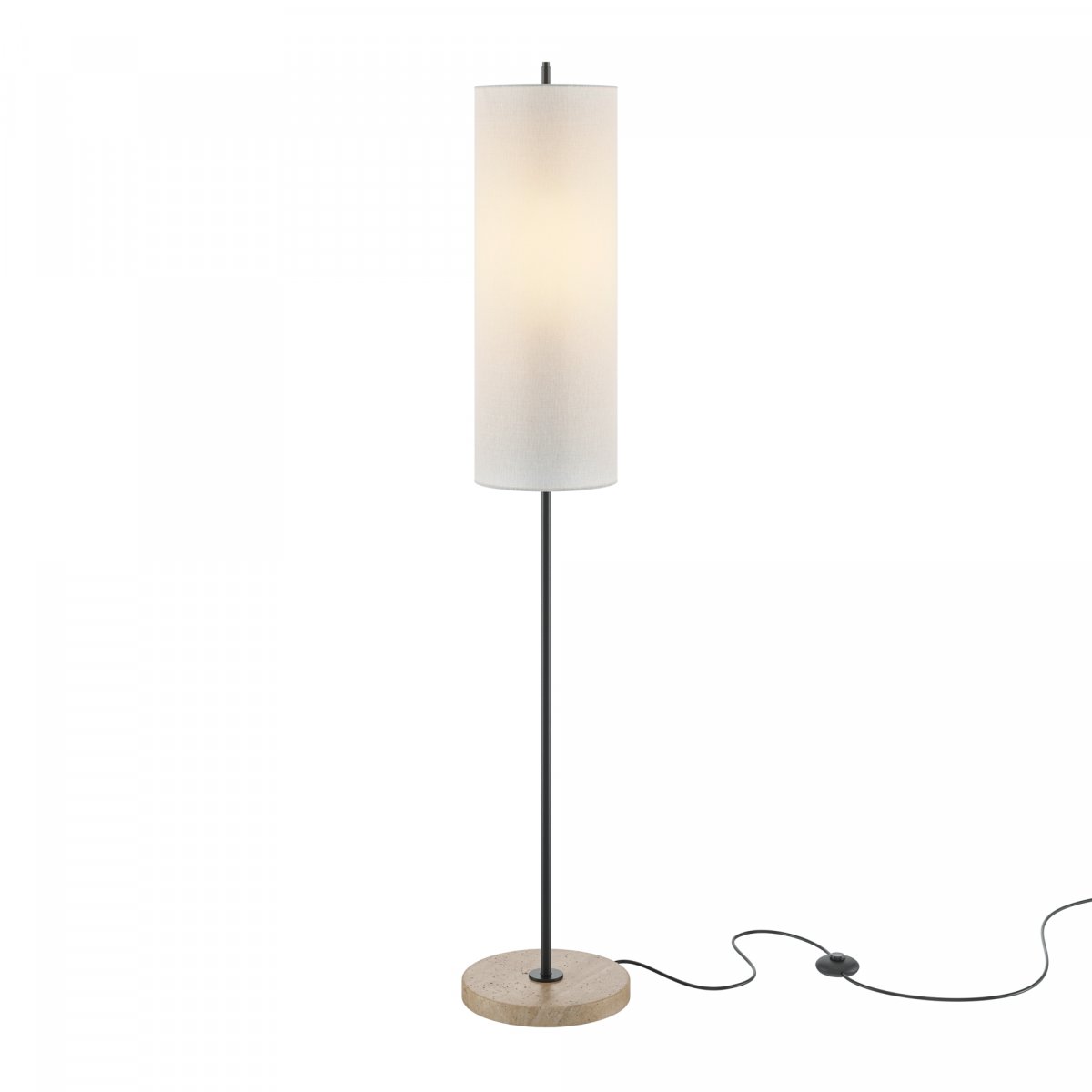Торшер Maytoni Glamping MOD437FL-01B, черный