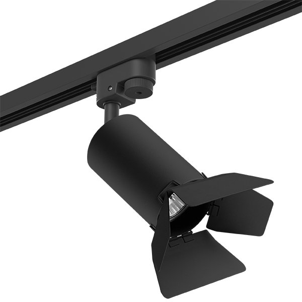 Комплект со светильником Rullo, черный Lightstar R1T437437