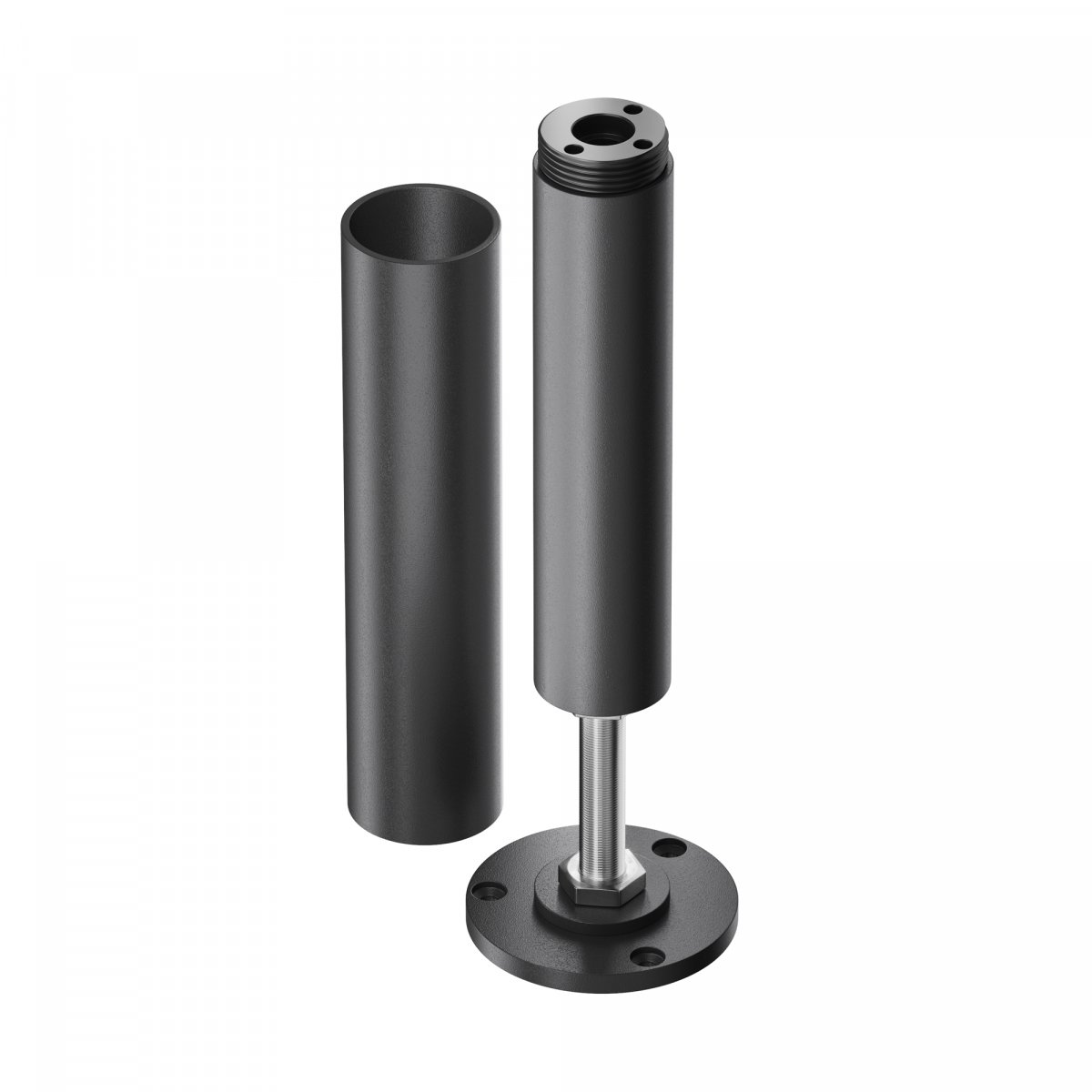 Основание для накладного монтажа системы Shelf с регулировкой по высоте Maytoni Technical CA025BA-B, черный