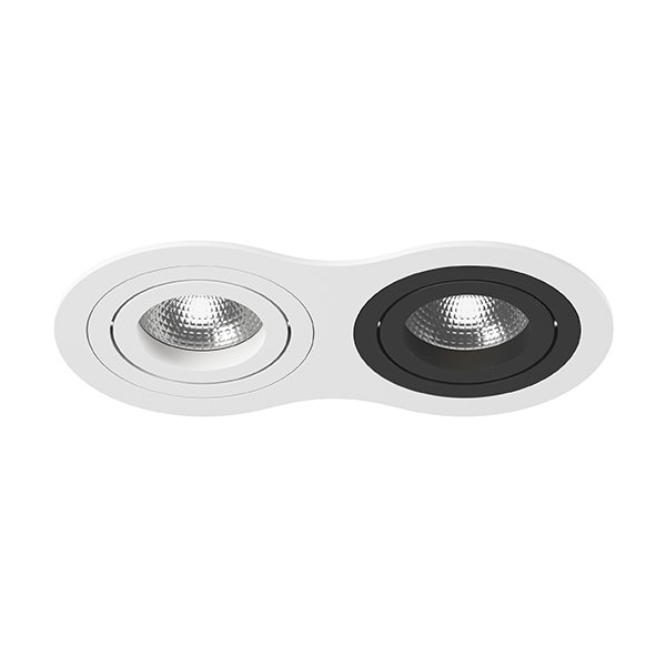 Комплект из светильника и рамки Intero 16 Intero 16, белый Lightstar i6260607