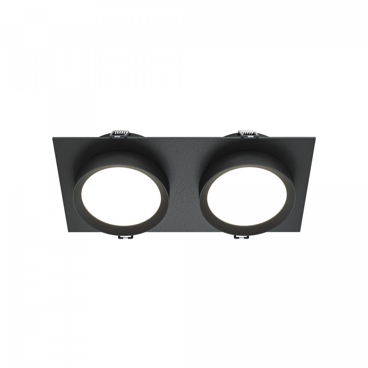 Встраиваемый светильник Maytoni Technical Hoop DL086-02-GX53-SQ-B, черный