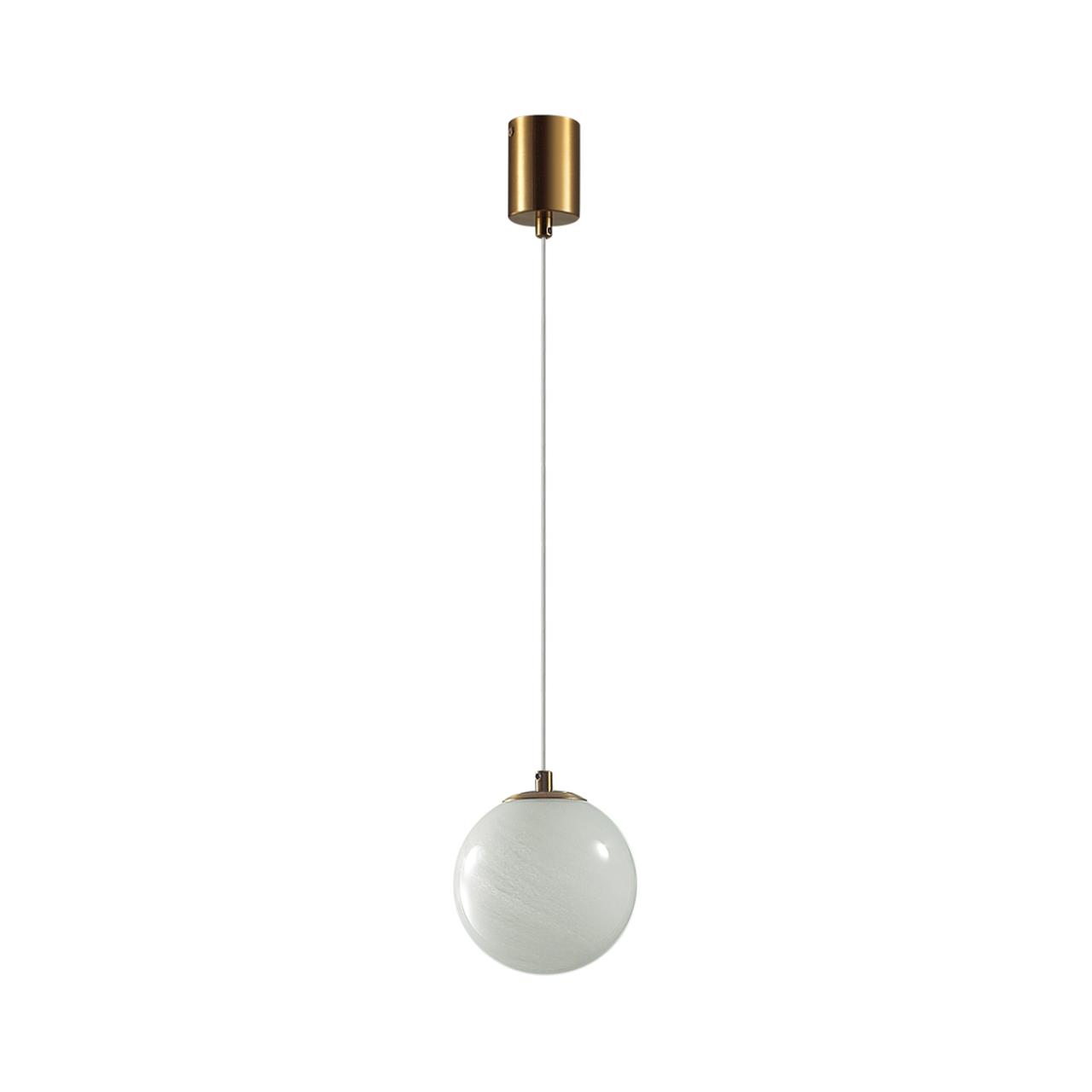 Светильник бронзовый/белый/стекло/металл IP20 E14 5W 220-240V MAGIA MIDCENT, арт. 7109/1A