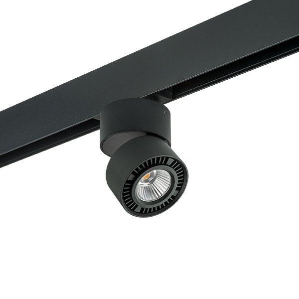Комплект со светильником Forte Muro для трека PRO Forte Muro, черный Lightstar PRO214817