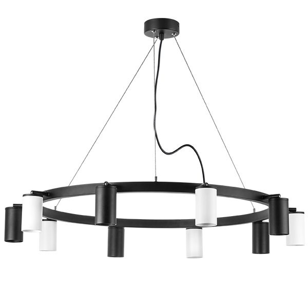 Люстра подвесная Rullo, черный Lightstar LR020375365