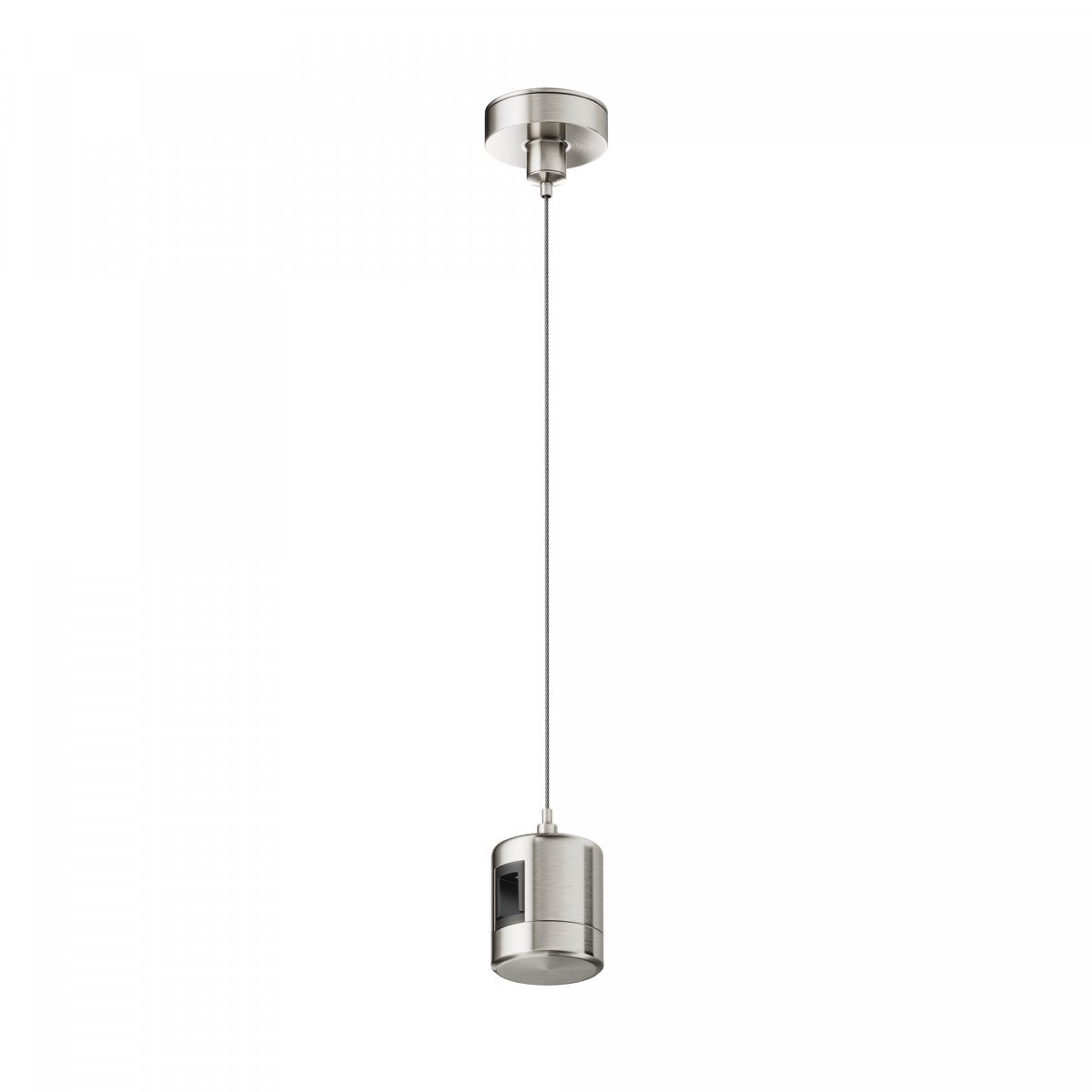Подвес тросовый Hang с прямым коннектором питания Flarity платина Maytoni Technical TRA157SW-IPC1-PT