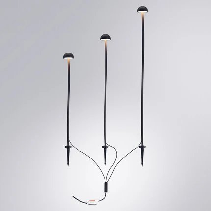 фото Грунтовый светильник Arte Lamp MOTUS A1081PA-3BK