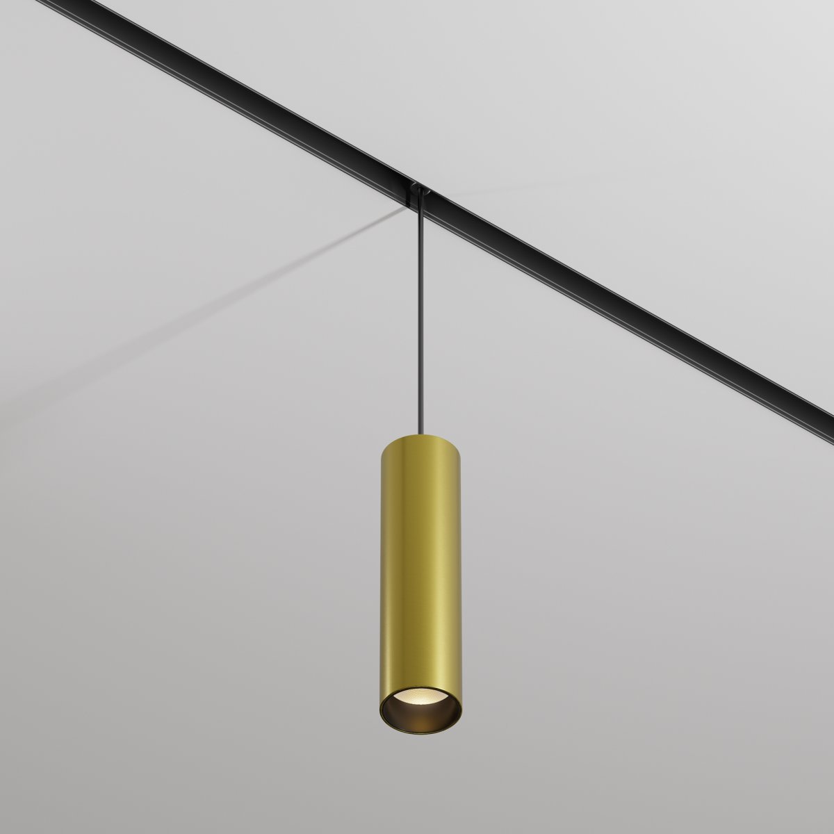 Трековый подвесной светильник Maytoni Technical Focus LED TR041-2-12W3K-BBS, черный