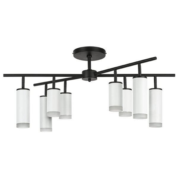 Люстра потолочная Rullo, черный Lightstar LR7283648640